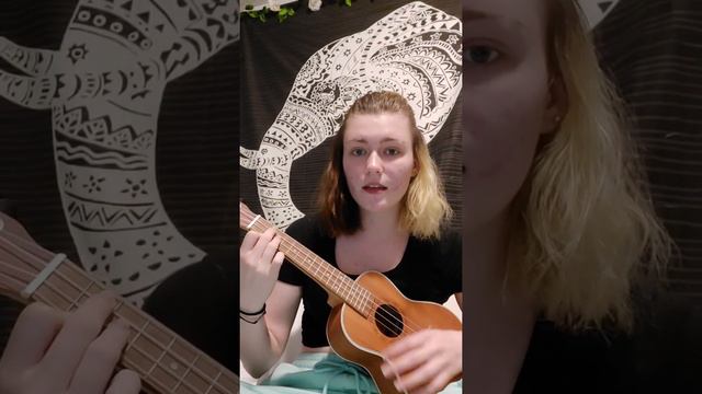 "I Think I Kinda, You Know" by Olivia Rodrigo, ukulele COVER смотреть онлайн