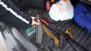 СТРАЙКБОЛЬНЫЙ АВТОМАТ КАЛАШНИКОВА  АКС74У.  (CYMA СМ045А)