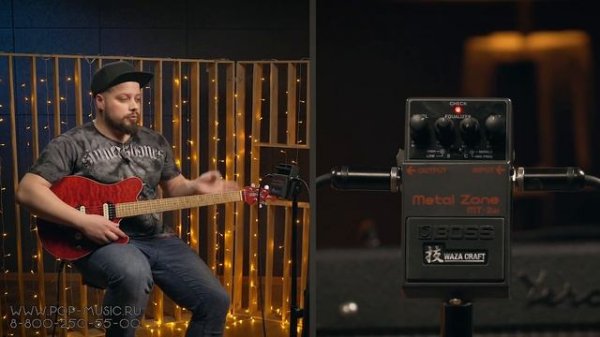 Легендарный гитарный дисторшн BOSS MT-2W (metal zone waza craft)
