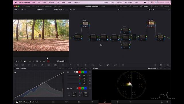 Я попробовал покрасить LOG из камеры Insta360 Go 2