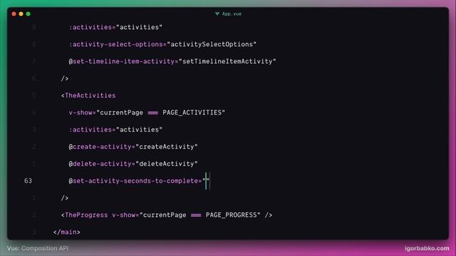 Vue Composition API с нуля #46 - Выбор времени для активностей смотреть онлайн