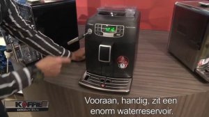 Philips Saeco Intelia HD8751/95 volautomaat! Espressomachine met instelbare koffiesterkte!