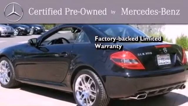 2009 Mercedes-Benz SLK300 2dr Roadster 3.0L Convertible El D смотреть онлайн