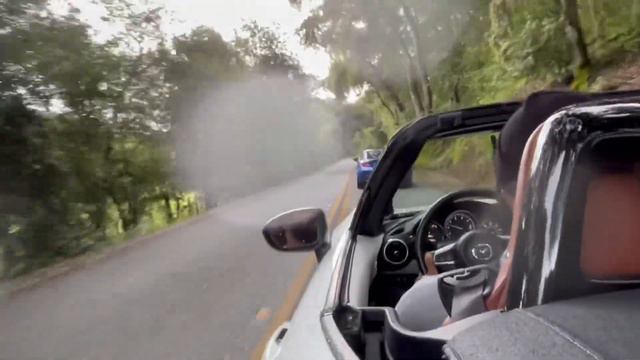 Vlog #9 Rainy day backroad run with Miata and BRZ смотреть онлайн