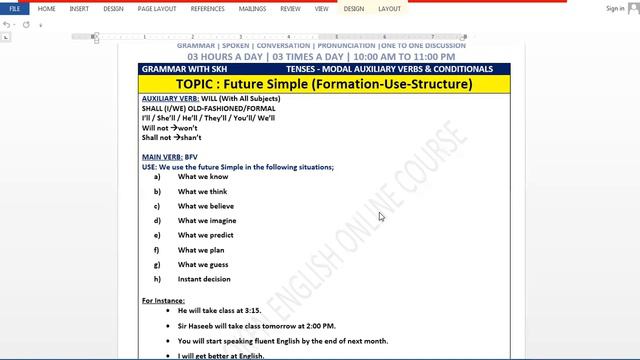 Future Simple | If-When-Until-As soon as -As Long as смотреть онлайн