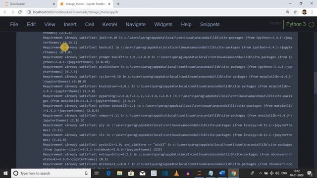 How to change theme in jupyter notebook || Dark Mode Jupyter Notebook || Jupyter Notebook Tutorial смотреть онлайн