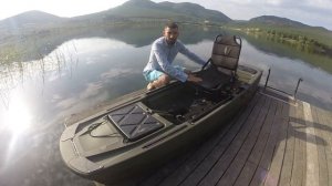 Каяк с педальным мотором KingFisher.