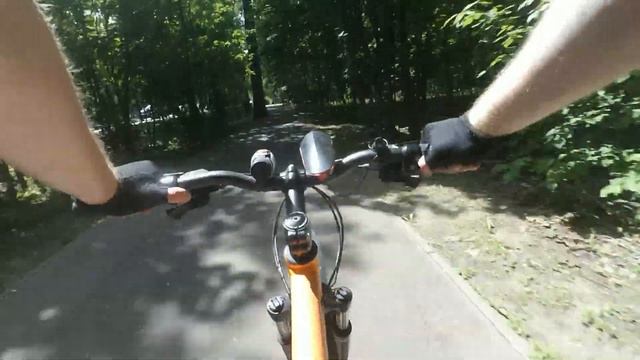 Филёвский парк и кусочек набережной Москва-реки. смотреть онлайн