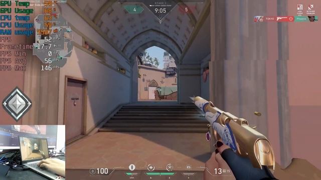 Lenovo Thinkbook 14 G3 Ryzen 3 5300U Radeon Graphics 2GB 60Hz Pannel Valorant How Many FPS?