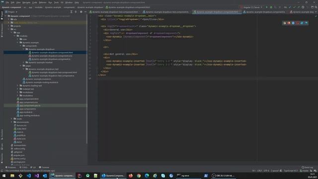 Dynamic Components in Angular - Part 5 - Making use of Dynamic Components in a Dropdown смотреть онлайн