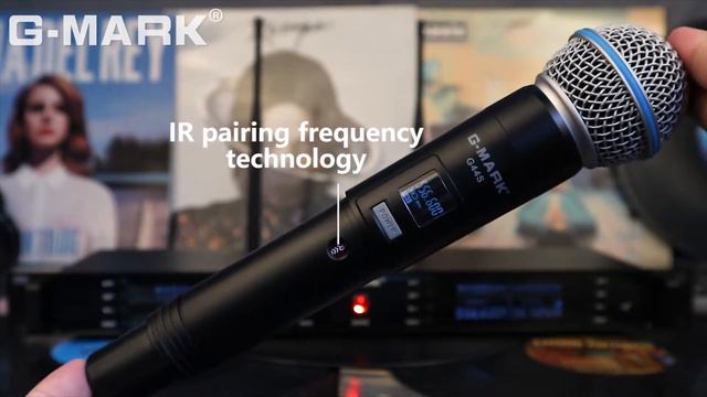 G44S Wireless Microphone смотреть онлайн