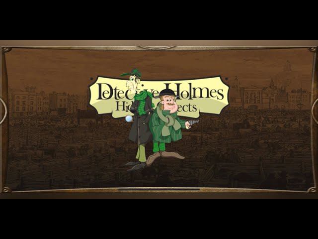 "Шерлок Шолмс" - веселая игра для обучения детей чтению.