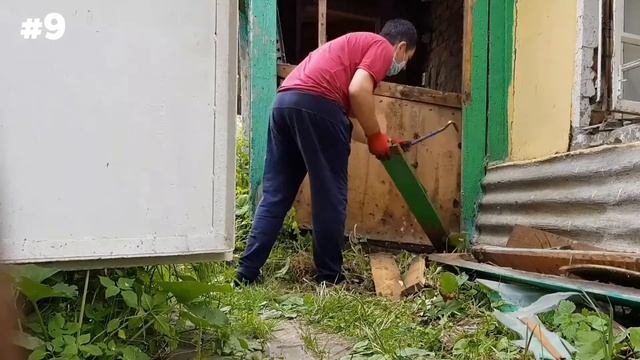 Реконструкция старого дома #9. Ломаем пристрой смотреть онлайн