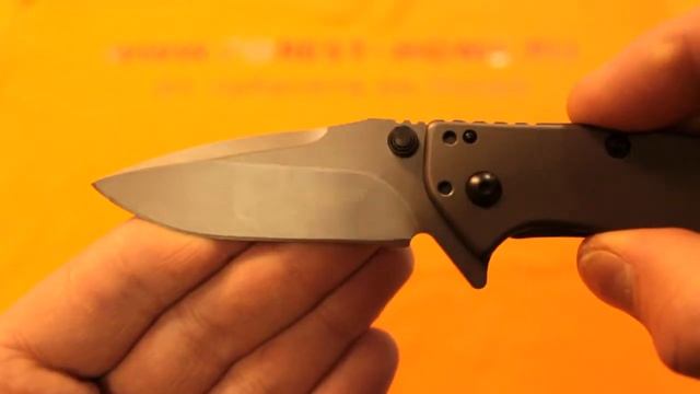 Нож Kershaw Cryo Hinderer SS складной cталь 8Cr13MoV (K1555TI) смотреть онлайн