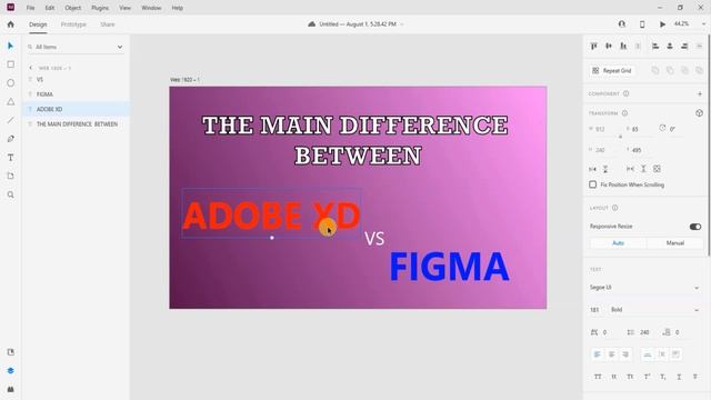Adobe XD VS Figma смотреть онлайн
