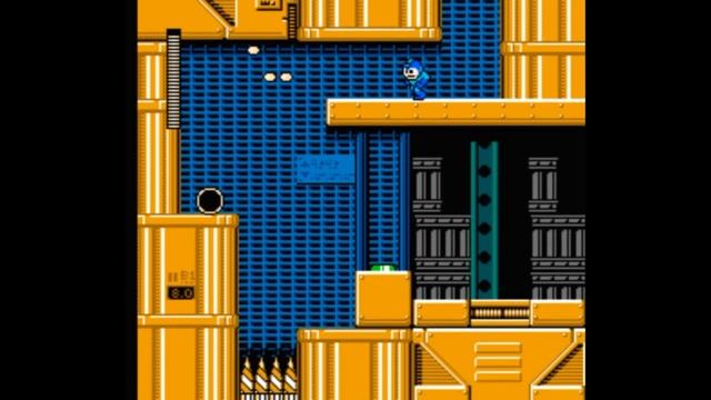 Dendy (Famicom,Nintendo,Nes) 8-bit MegaMan (RockMan) 5 part stage GravityMan