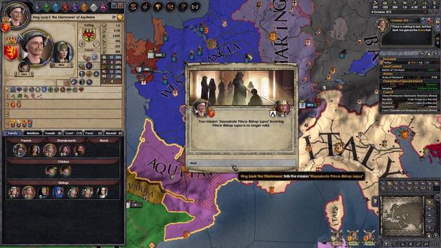 Buffoon's Journey: Louis the Stammerer - Part 2 - Crusader Kings II: Holy Fury смотреть онлайн