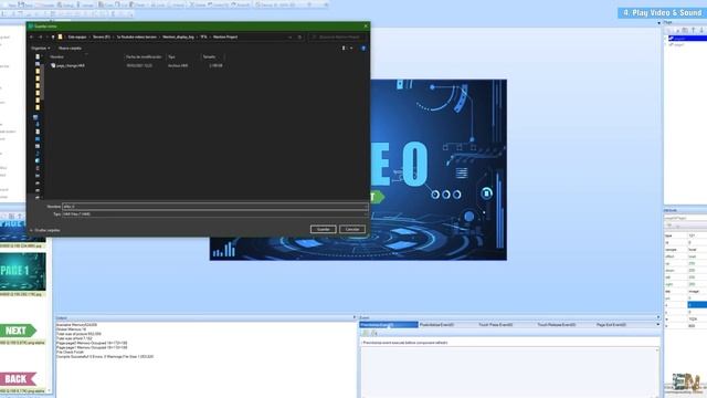 Huge Nextion Touchscreen Display Examples | Video | Gauges | RTC смотреть онлайн