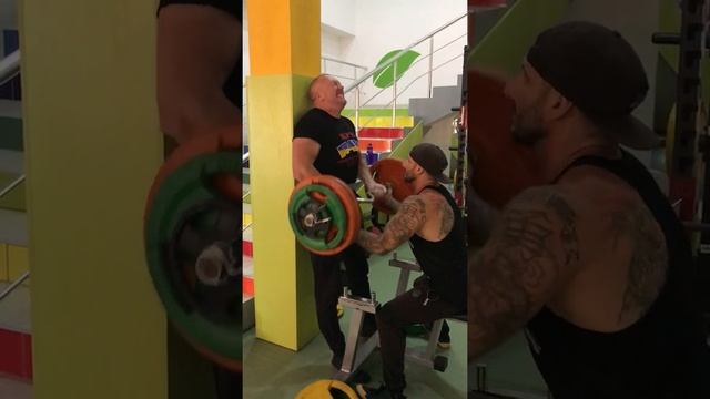 110 KG Strictcurl,  строгий подъем на бицепс