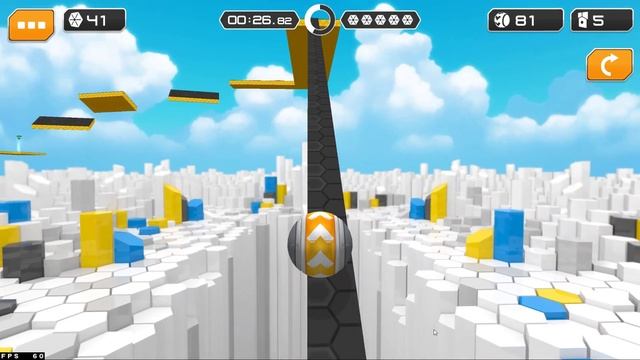 GYRO BALLS - All Levels NEW UPDATE Gameplay Android, iOS #73 GyroSphere Trials смотреть онлайн
