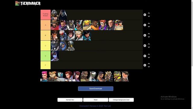 The Only Correct Overwatch Hero Tier List.... смотреть онлайн
