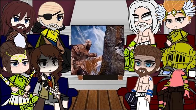 Gods React to Kratos || God of War || TikTok || Gacha React смотреть онлайн
