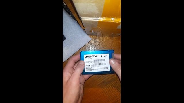 Распаковка и Обзор SSD XRay  256 Гб