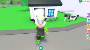 Новый КРУТОЙ ДОМ в АДОПТ МИ своими руками! Как построить с нуля от Папы Дочки в Adopt Me 2 стройка!