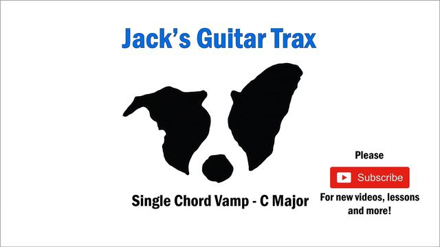 Single Chord Backing Track in C Major смотреть онлайн