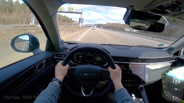 2022 Lynk & Co 01 1.5L PHEV 261 PS TOP SPEED AUTOBAHN DRIVE POV смотреть онлайн