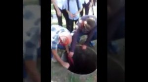 ребенок провалился в люк в Сочи