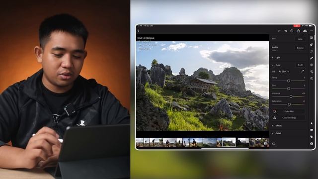 Edit Foto Gampang Biar Jadi Cuakeeep !!! | Adobe Lightroom On Ipad смотреть онлайн