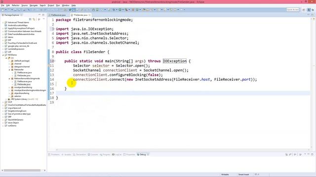 Java NIO - Non-blocking file transfer through SocketChannel смотреть онлайн