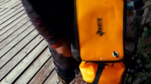 Водонепроницаемая складная СУМКА КАН из пвх для рыбы, снастей и замешивания прикормки