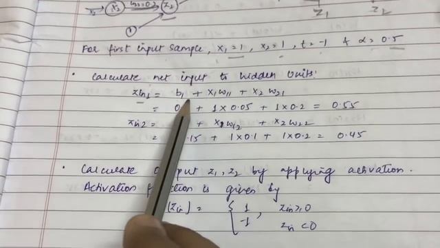 Madaline neural network with XOR example. смотреть онлайн