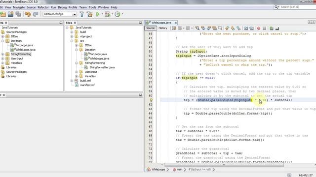 Java Tutorial 07 - While and Do-While Loops смотреть онлайн