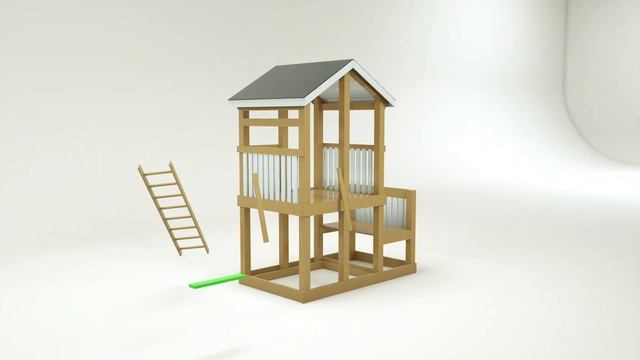 детская площадка своими руками, чертеж в описании смотреть онлайн