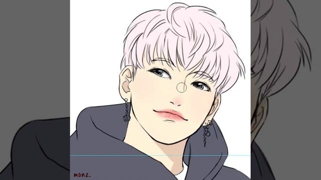 【Speed Coloring】 Cotton Candy Hoony - Kang Sung Hoon -