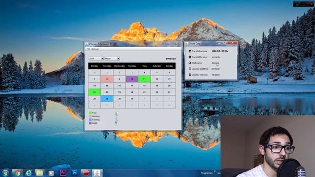 IOC M13 AFODevelop Chrono Schedule Java Screencast 2 смотреть онлайн