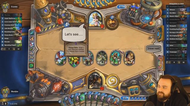 Hobgoblin in 2019 Hunter | Journey into Wild 133 | Hearthstone | Rastakhan's Rumble смотреть онлайн