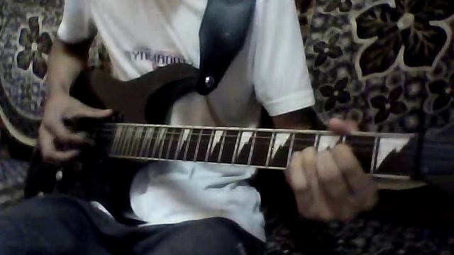 Nothing else matters(metallica) solo cover on ibanez GRG170DX смотреть онлайн