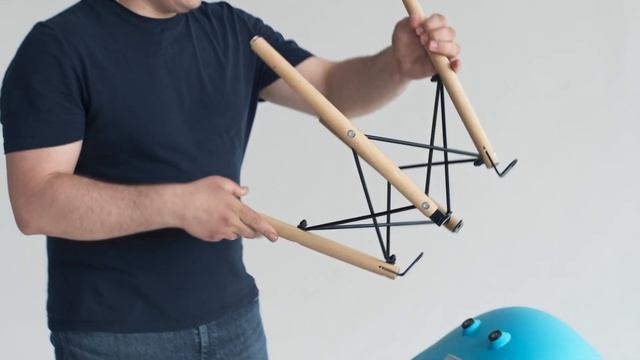 Как собрать стул Eames DSW самостоятельно / Сборка стула Имз (Еамс)