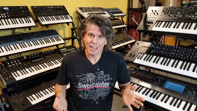 Analog/Digital Challenge - can you tell the difference between Polysix, Wavestate and Montage/MODX? смотреть онлайн