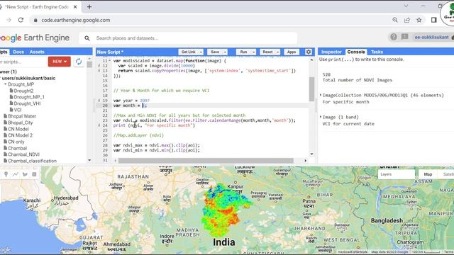 Drought Mapping with VCI in Google Earth Engine: A Step-by-Step Tutorial смотреть онлайн