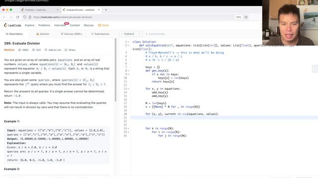 399. Evaluate Division - Day 30/30 Leetcode April Challenge смотреть онлайн