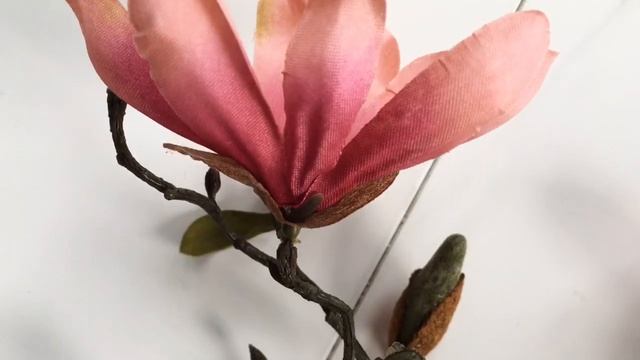 Декоративная ветка МАГНОЛИЯ, полиэстер, 45 см 1067239 и 1067240 смотреть онлайн