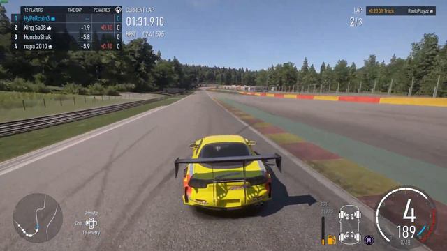 Forza Motorsport - Multiplayer Open A Class Spa-Francorchamps смотреть онлайн