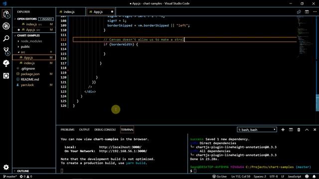 Create Custom Charts with React and Chart.js | Tutorial 2 - Custom Plugin смотреть онлайн