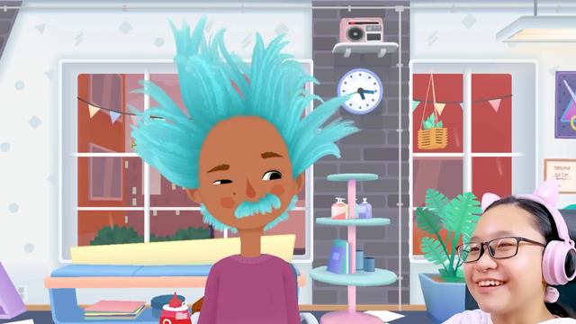 Toca Hair Salon 3 - I'm Making Weird Hair Style!! смотреть онлайн
