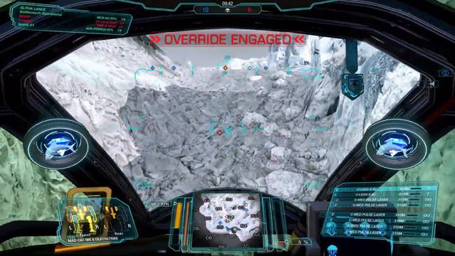 Madcat MK II Deathstrike - Fatal Strike | Mechwarrior Online смотреть онлайн